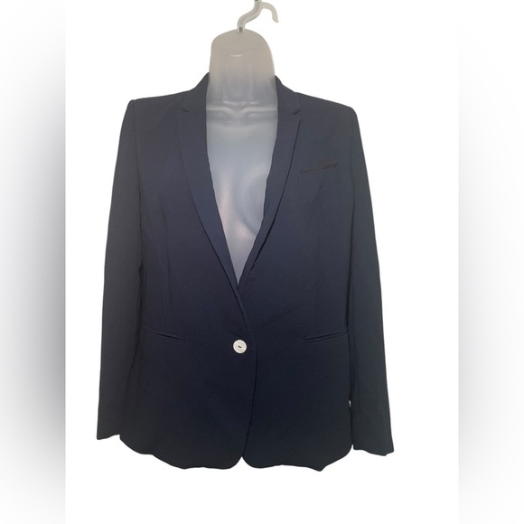The Kooples Marta Single Button Navy Blazer Size XS - Picture 2 of 7